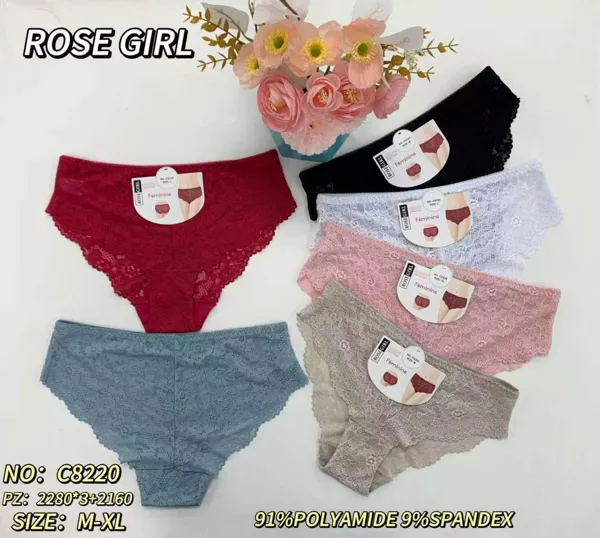 Pantaletas de encaje