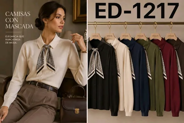 Camisas con mascada