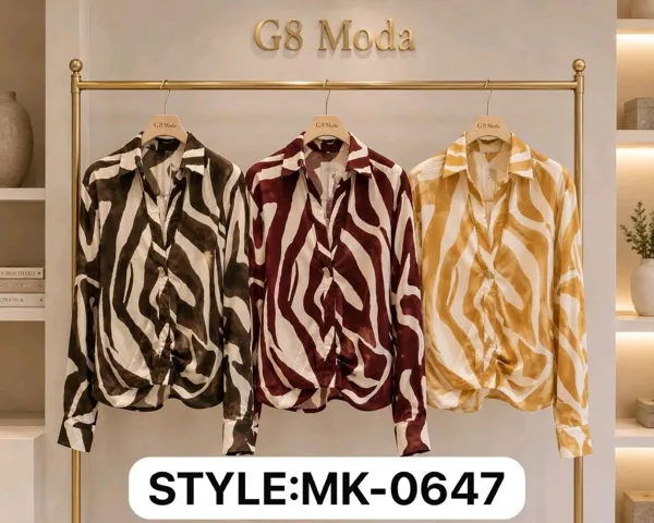 Camisa animal print