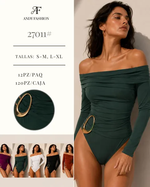 Body con hebilla