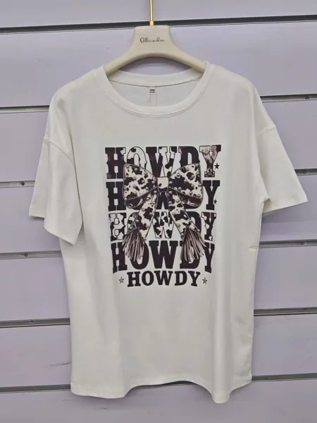 Playera Howdy