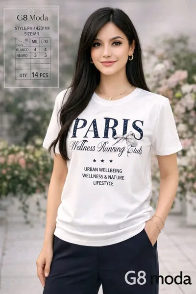 Playera Paris Wellness Running