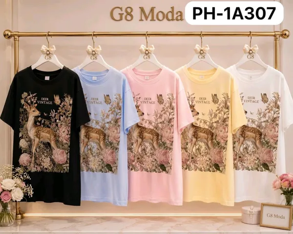 Playera Deer Vintage