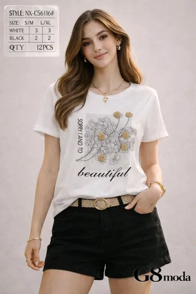 Playera estampada
