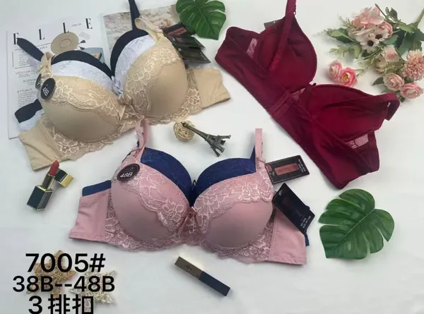 Brasier push-up de encaje copa B