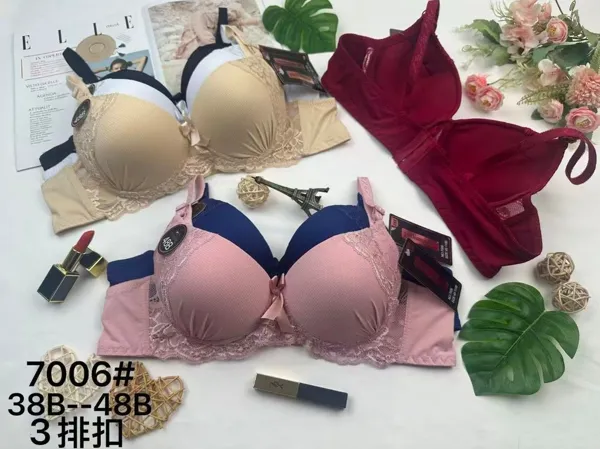 Brasier push-up de encaje copa B
