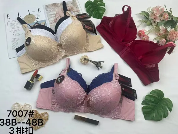 Brasier push-up de encaje copa B