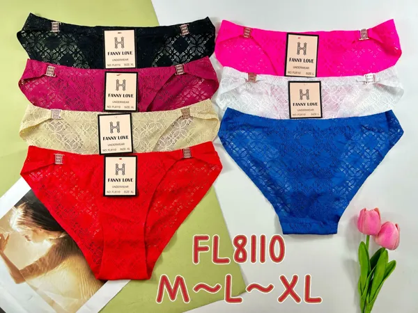 Bikini de encaje transparente floral