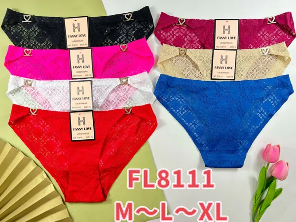 Bikini de encaje floral calado