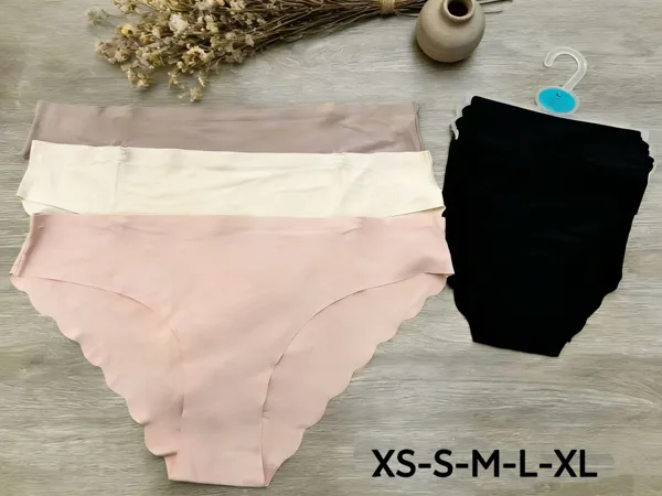 Bikini sin costuras liso multicolor