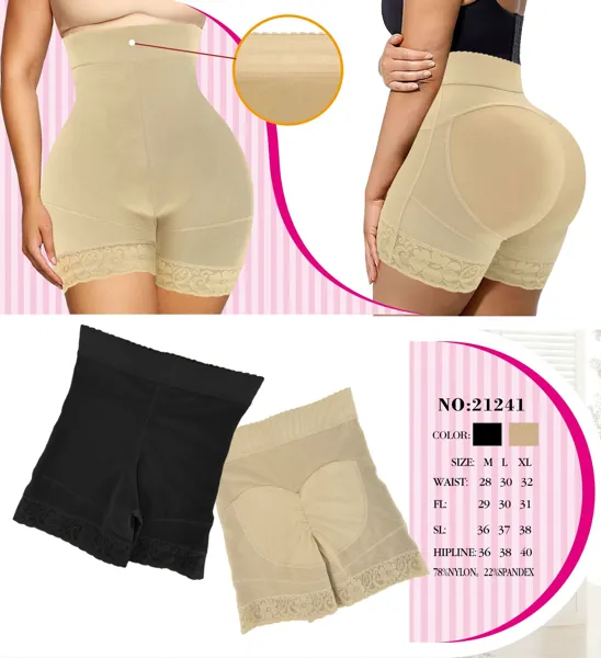 Faja short moldeadora levanta gluteos cintura alta