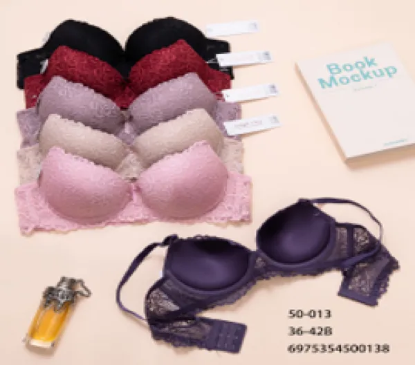 Brasier de encaje con push-up