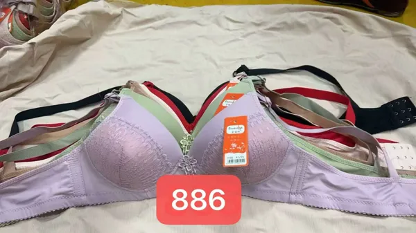 Brasier sin varilla jacquard floral talla grande