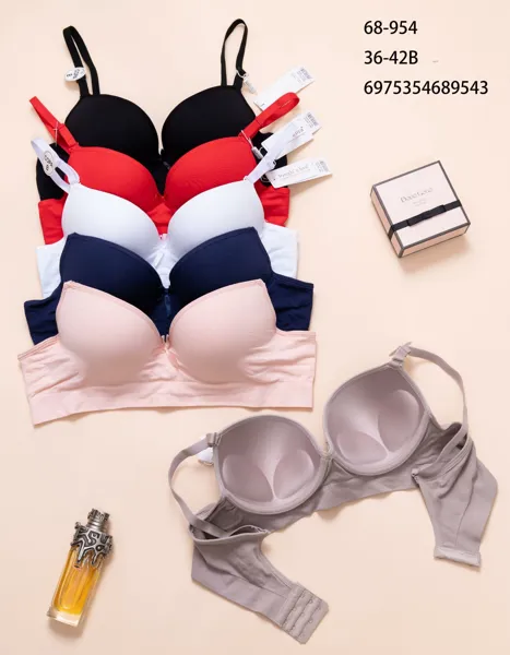 Brasier push up liso sin varilla copa B
