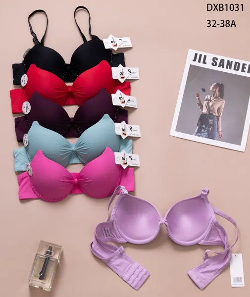 Brasier push up liso satinado brillante copa A