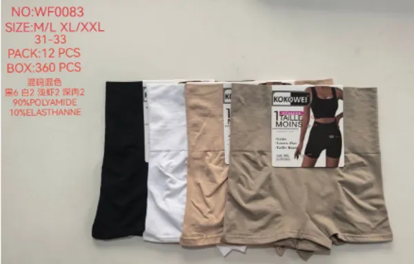 Faja short de cintura alta control de abdomen