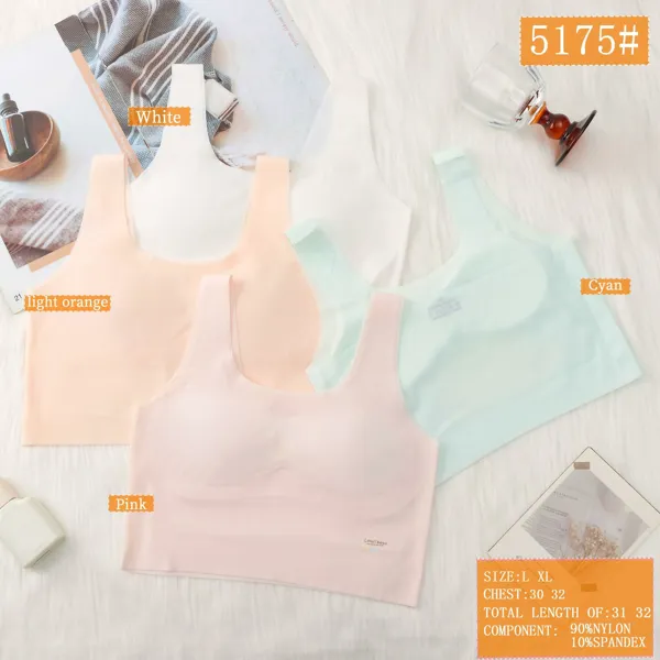 Top bralette sin costuras acolchado