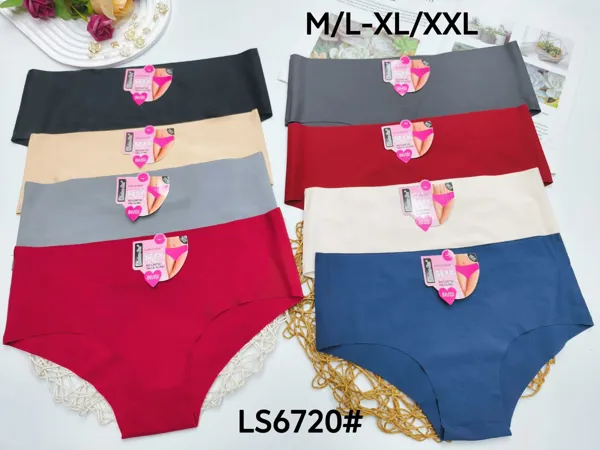 Bikini sin costuras tiro medio