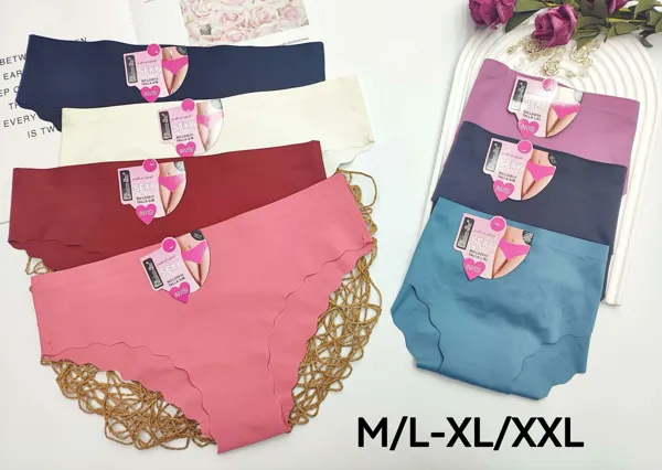 Pantaleta bikini sin costuras invisible
