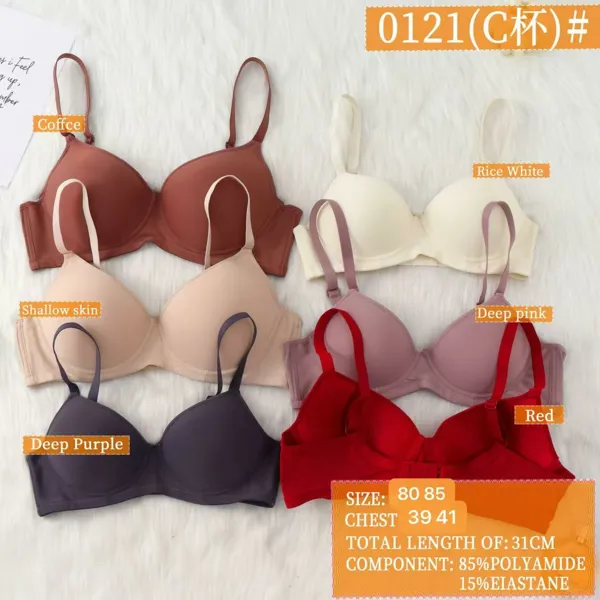 Brasier moldeado liso sin costuras copa C
