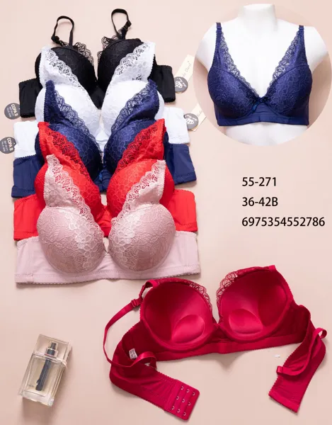 Brasier bralette de encaje sin aro escote V