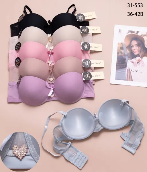 Brasier push up sin costuras copa B