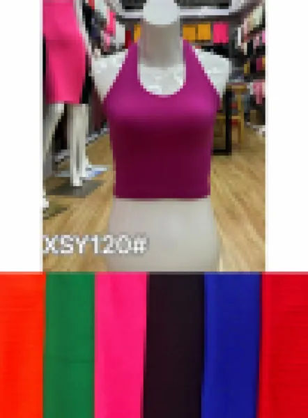 Top deportivo halter sin mangas