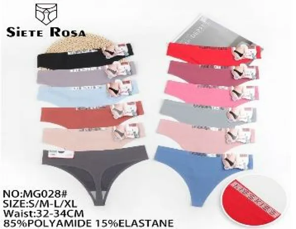 Tanga invisible sin costuras