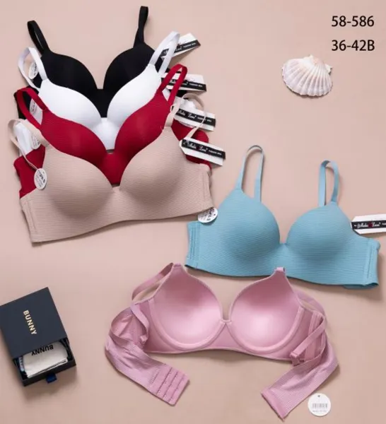 Brasier push-up sin costuras con copa moldeada