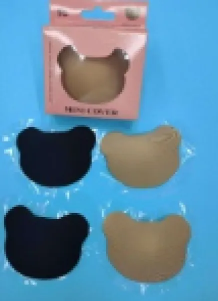 Cubre pezones adhesivos de silicona forma de osito