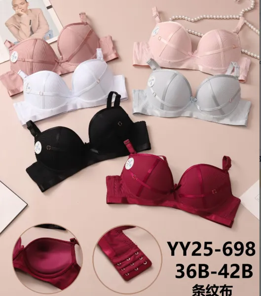 Brasier push-up sin varilla con realce