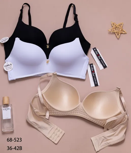 Brasier push-up sin costuras con realce