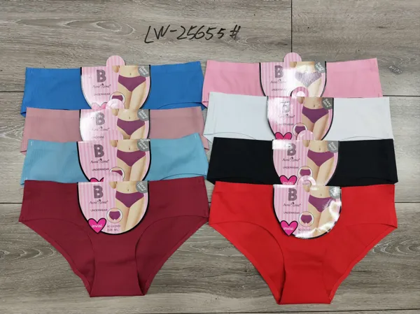 Panty bikini sin costuras acanalado invisible