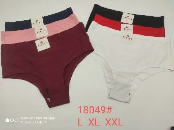 Panty bikini sin costuras cadera media
