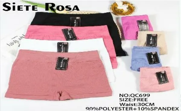 Boxer short sin costuras acanalado