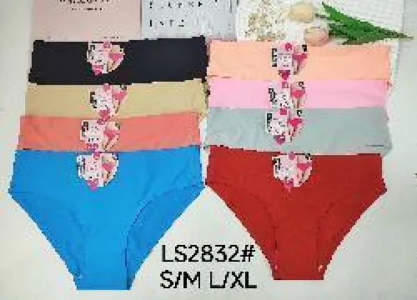 Bikini sin costuras invisible de talle medio