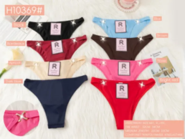 Bikini sin costuras con dije de estrella