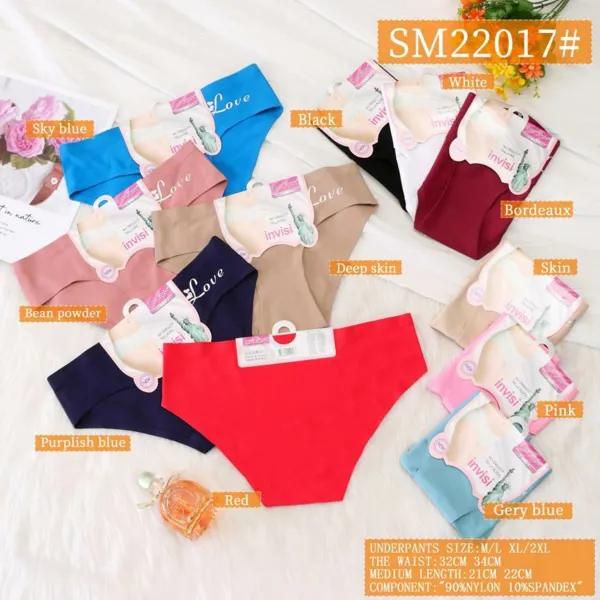 Bikini sin costuras invisible liso