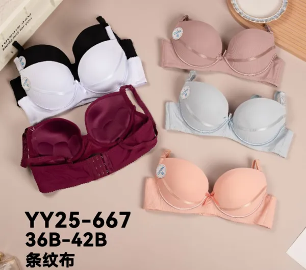 Brasier push-up de copa gruesa realzada