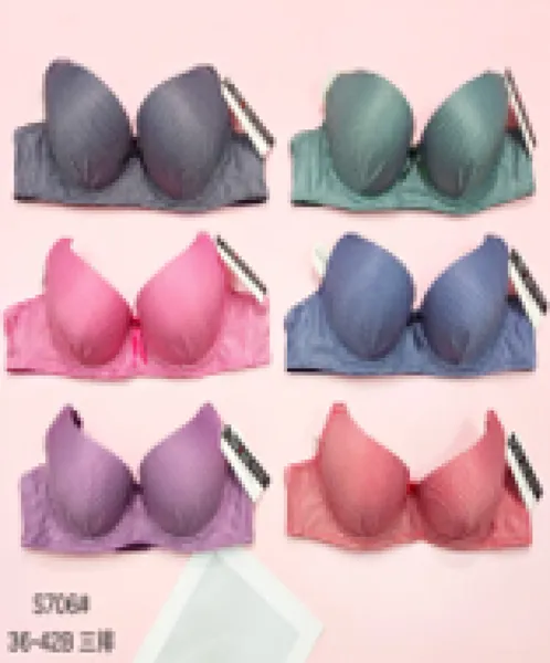 Brasier push-up sin varilla con copa moldeada realce