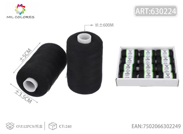 Hilo de coser 600m± No.4