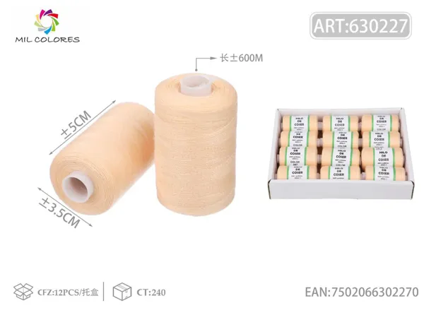Hilo de coser 600m± No.7