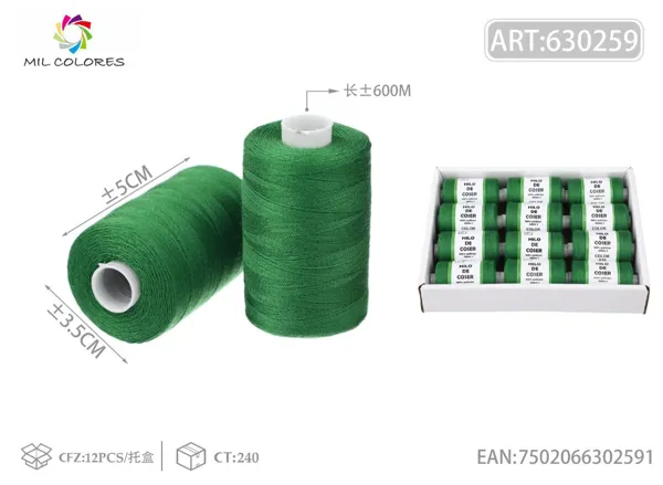 Hilo de coser 600m± No.39