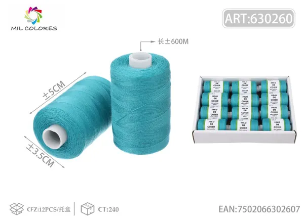 Hilo de coser 600m± No.40