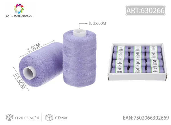 Hilo de coser 600m± No.46