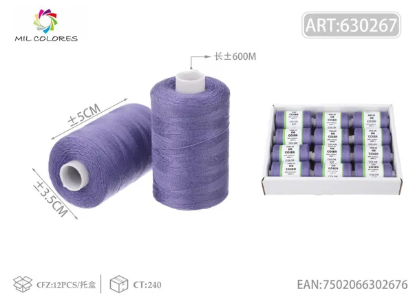 Hilo de coser 600m± No.47