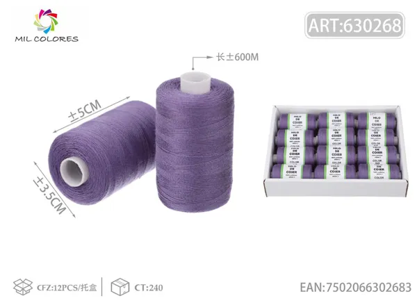 Hilo de coser 600m± No.48