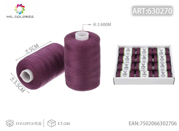 Hilo de coser 600m± No.50