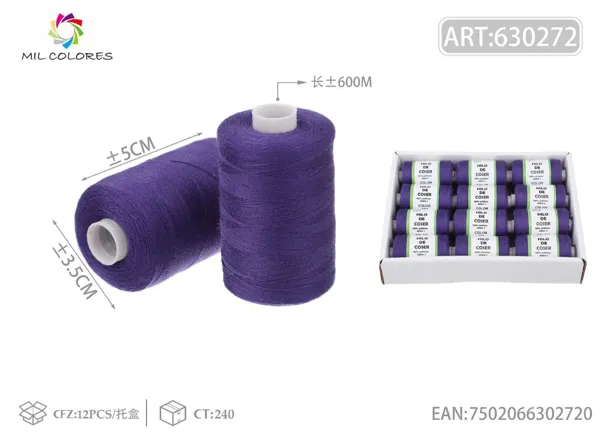 Hilo de coser 600m± No.52
