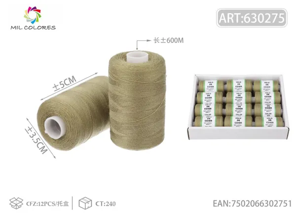 Hilo de coser 600m± No.55